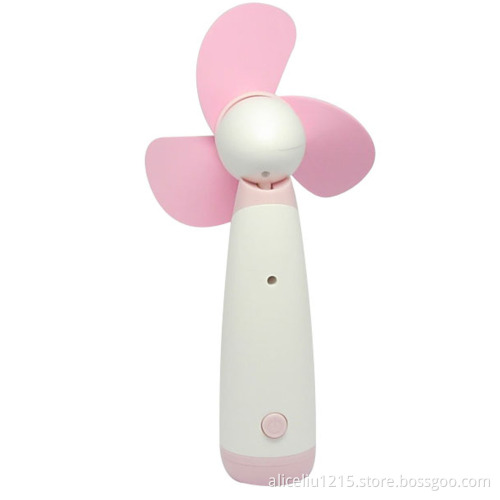 Cheap plastic AA battery operated mini fan.promotional mini fan
